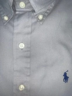 Ralph Lauren Mens Custom Fit Stretch Oxford Shirt 7 Ralph Lauren Mens Custom Fit Stretch Oxford Shirt -RM Williams Store rl 20grey