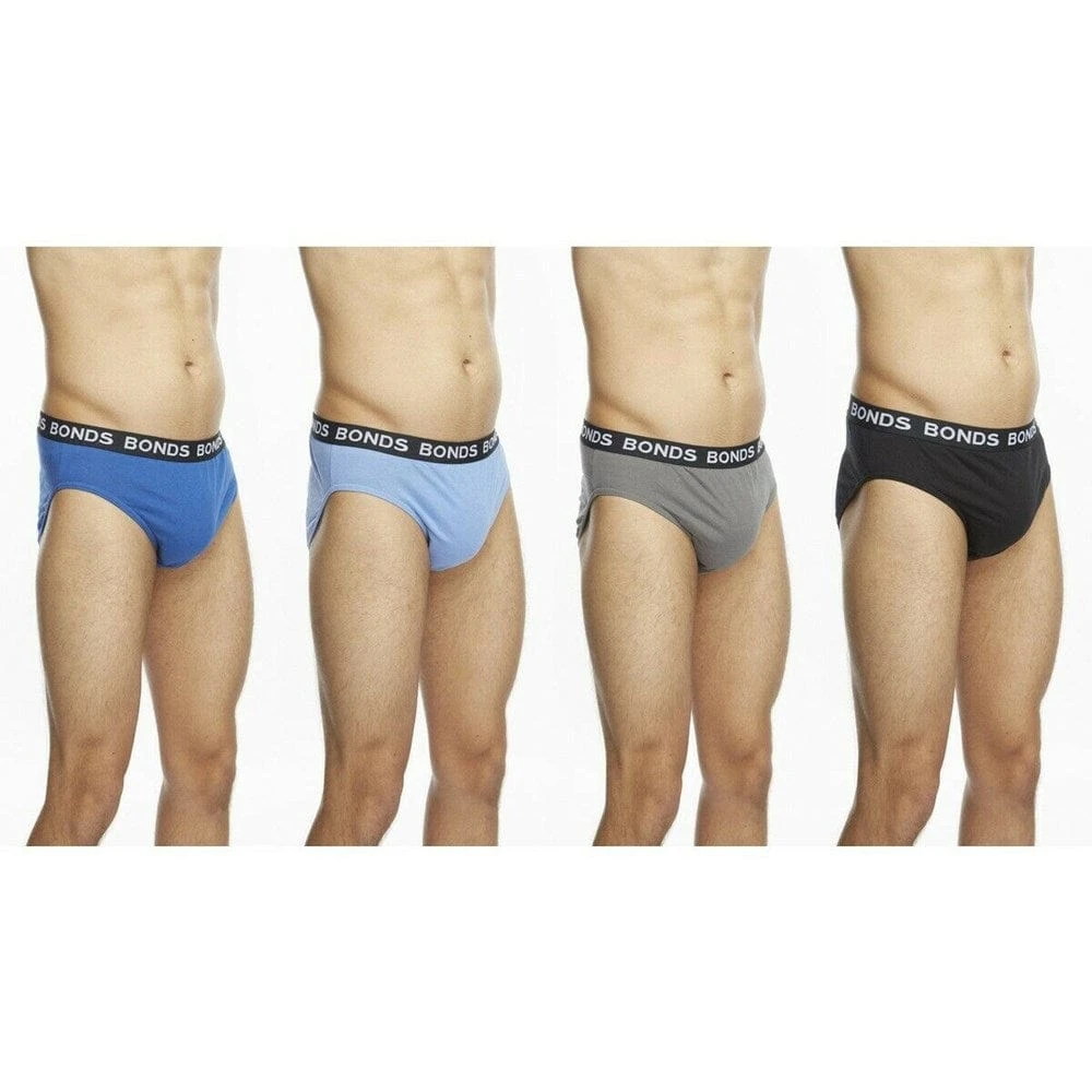 Bonds Mens Elastic Hipster Brief 4PK - Image 2