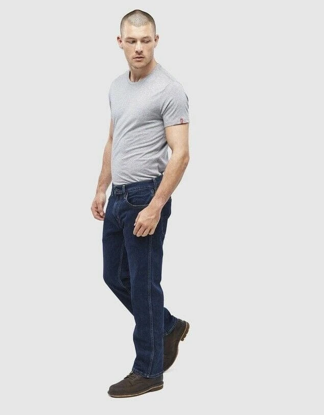 Levis 505 Regular Fit Work Jeans - Image 2