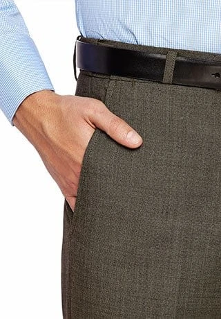 City Club Shima 1007 Pant (Brown) 3 City Club Shima 1007 Pant (Brown) - Image 3