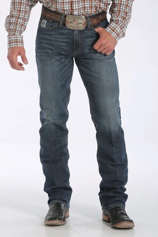 Cinch Silver Label Performance Denim - Dark Stonewash