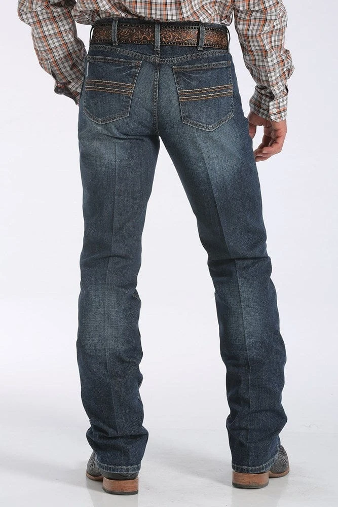 Cinch Silver Label Performance Denim - Dark Stonewash - Image 3