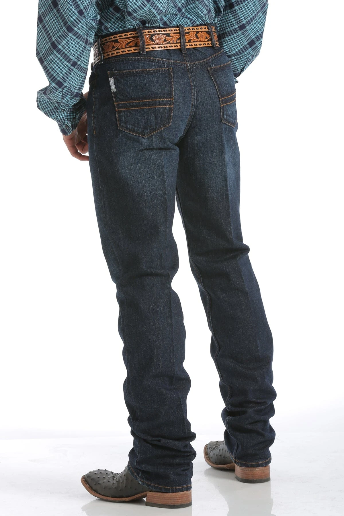 Cinch Slim Fit Silver Label Jean - Dark Stonewash