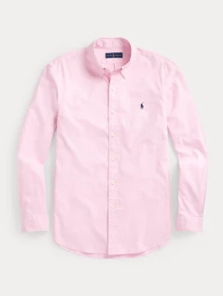 Ralph Lauren Mens Custom Fit Stretch Oxford Shirt