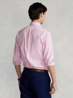 Ralph Lauren Mens Custom Fit Stretch Oxford Shirt 6 Ralph Lauren Mens Custom Fit Stretch Oxford Shirt -RM Williams Store stretch 20pink 202