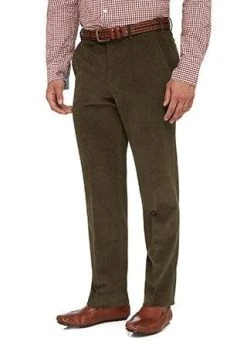 City Club Sutton 12W Cord Pant (Mocha)