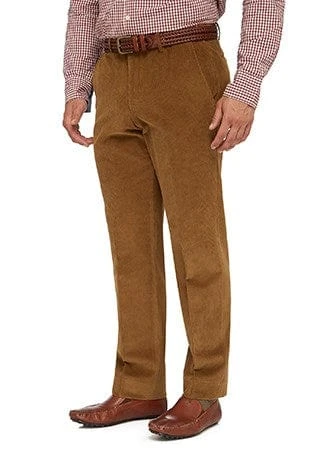 City Club Sutton 12W Cord Pant (Tan)