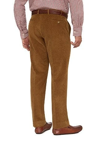 City Club Sutton 12W Cord Pant (Tan) - Image 2