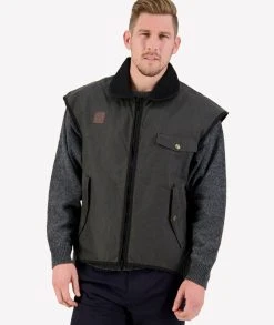 Swanndri Levels Oilskin Vest