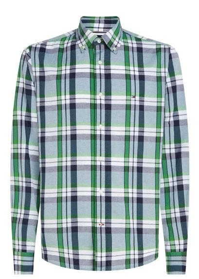 Tommy Hilfiger Mens Natural Soft Tartan Shirt